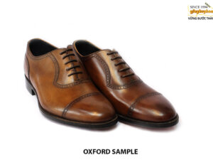 [Outlet size 44] Giày da nam Shell Cordorvan Oxford Sample 003