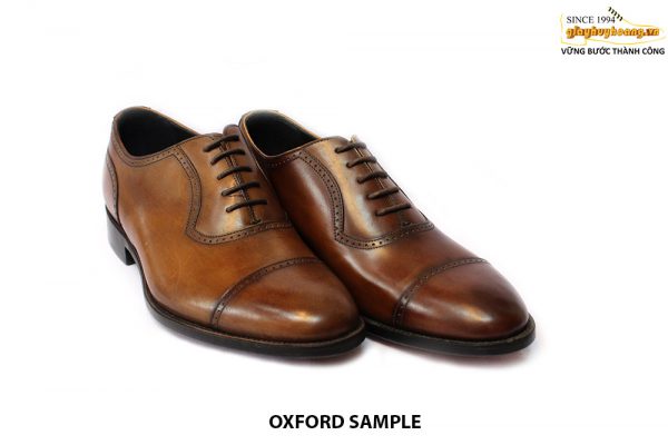 [Outlet size 44] Giày da nam Shell Cordorvan Oxford Sample 003