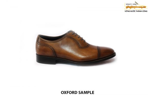 [Outlet size 44] Giày da nam Shell Cordorvan Oxford Sample 001