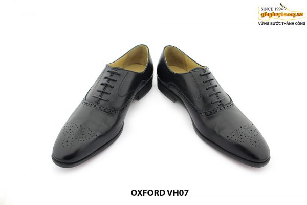 [Outlet size 41] Giày da nam buộc dây cao cấp Oxford VH07 004