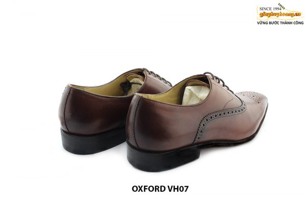 [Outlet size 40+42] Giày da nam buộc dây cao cấp Oxford VH07 009