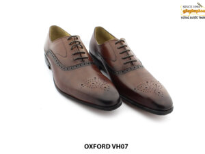 [Outlet size 40+42] Giày da nam buộc dây cao cấp Oxford VH07 007