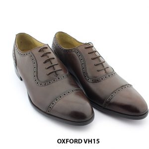 [Outlet] Giày da nam Captoe Oxford sang trọng VH15 011