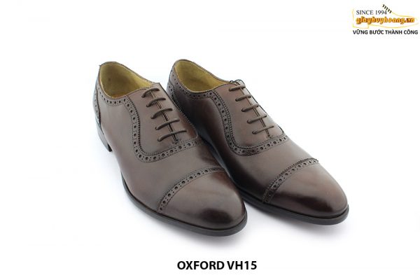 [Outlet] Giày da nam Captoe Oxford sang trọng VH15 011