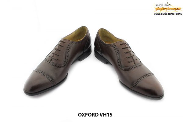 [Outlet] Giày da nam Captoe Oxford sang trọng VH15 008