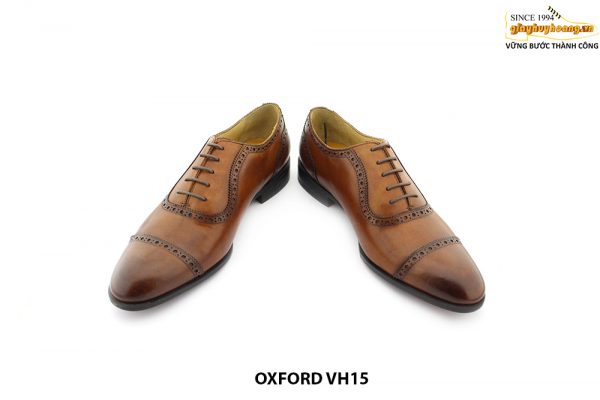 [Outlet] Giày da nam Captoe Oxford sang trọng VH15 004