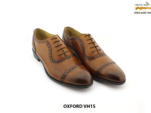 [Outlet] Giày da nam Captoe Oxford sang trọng VH15 003