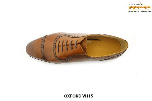 [Outlet] Giày da nam Captoe Oxford sang trọng VH15 002