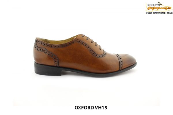 [Outlet] Giày da nam Captoe Oxford sang trọng VH15 001