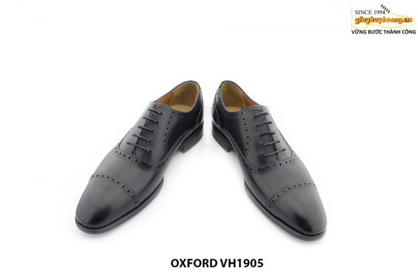 [Outlet] Giày da nam màu đen lịch lãm Oxford VH1905 004