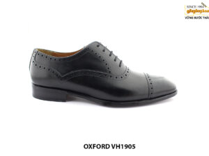 [Outlet] Giày da nam màu đen lịch lãm Oxford VH1905 001