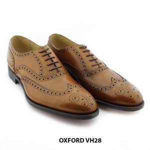 [Outlet] Giày tây nam cao cấp Wingtips Oxford VH28 006