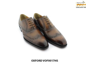 [Outlet size 41] Giày tây nam Patina bò Oxford VOF0017HS 003