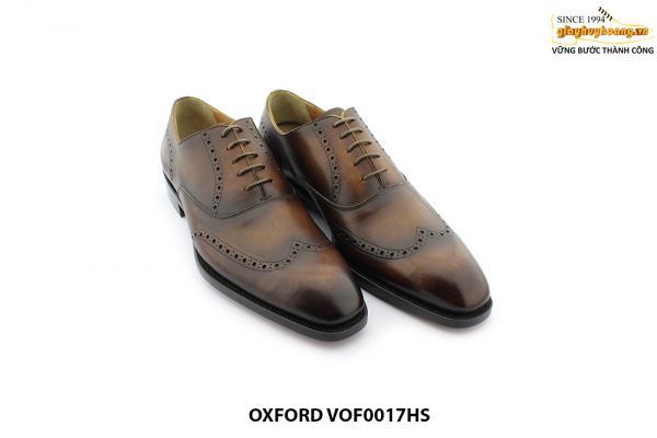 [Outlet size 41] Giày tây nam Patina bò Oxford VOF0017HS 003