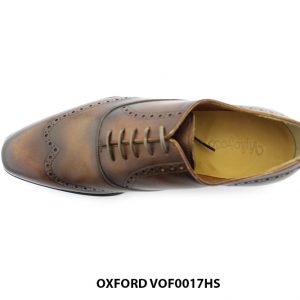 [Outlet size 41] Giày tây nam Patina bò Oxford VOF0017HS 002