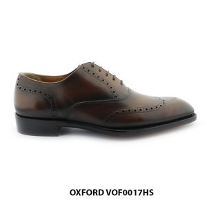 [Outlet size 41] Giày tây nam Patina bò Oxford VOF0017HS 001