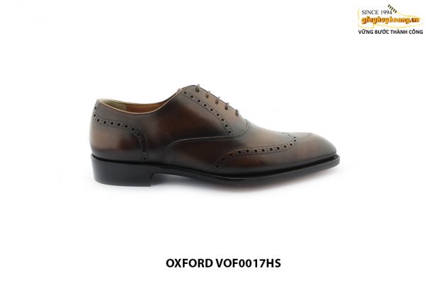 [Outlet size 41] Giày tây nam Patina bò Oxford VOF0017HS 001