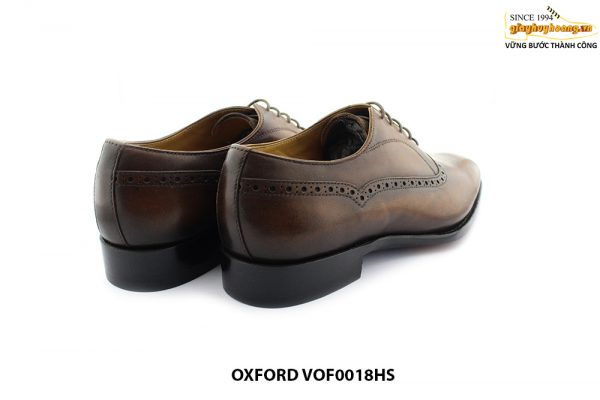 [Outlet size 41] Giày tây nam mũi trơn Oxford VOF0018HS 005