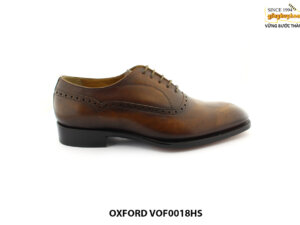 [Outlet size 41] Giày tây nam mũi trơn Oxford VOF0018HS 001
