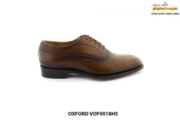 [Outlet size 41] Giày tây nam mũi trơn Oxford VOF0018HS 001