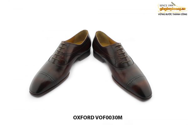 [Outlet] Giày da nam thiết kế đẹp Oxford VOF0030M 004