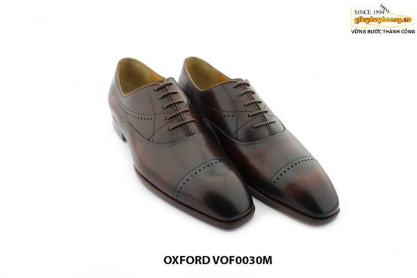 [Outlet] Giày da nam thiết kế đẹp Oxford VOF0030M 003