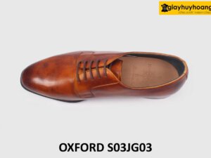 [Size 40] Giày tây nam đóng thủ công chính hãng Derby S03JG03 004