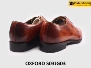 [Size 40] Giày tây nam đóng thủ công chính hãng Derby S03JG03 003