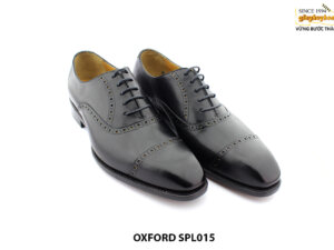 [Outlet Size 41] Giày tây nam mũi vuông thời trang Oxford SPL015 003