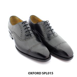 [Outlet Size 41] Giày tây nam mũi vuông thời trang Oxford SPL015 003