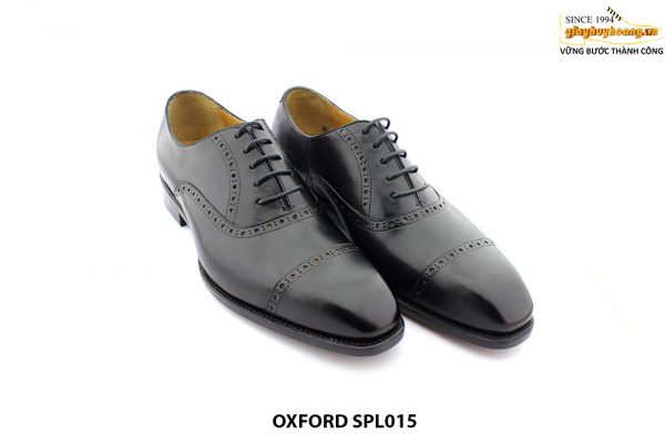[Outlet Size 41] Giày tây nam mũi vuông thời trang Oxford SPL015 003