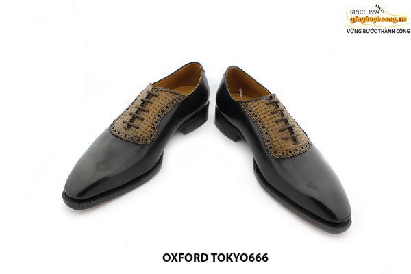 [Outlet Size 38+39] Giày tây nam hàng hiệu tphcm Oxford Tokyo666 004