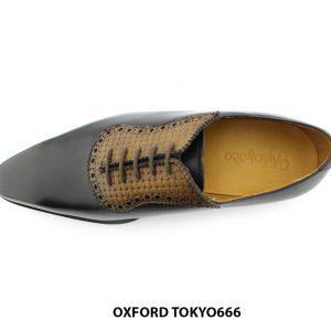 [Outlet Size 38+39] Giày tây nam hàng hiệu tphcm Oxford Tokyo666 002