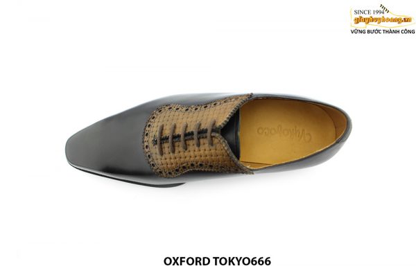 [Outlet Size 38+39] Giày tây nam hàng hiệu tphcm Oxford Tokyo666 002