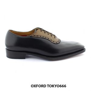 [Outlet Size 38+39] Giày tây nam hàng hiệu tphcm Oxford Tokyo666 001