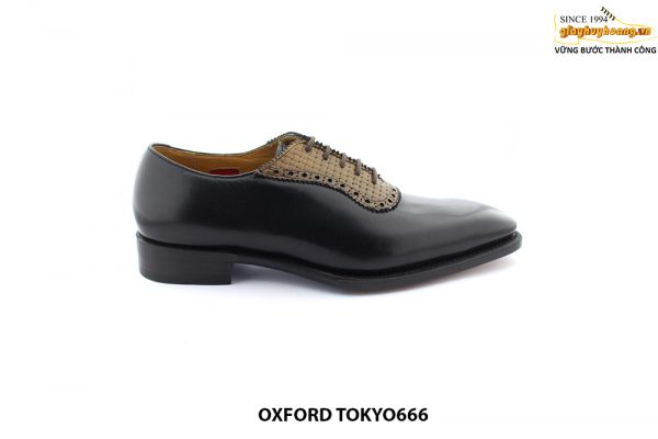 [Outlet Size 38+39] Giày tây nam hàng hiệu tphcm Oxford Tokyo666 001
