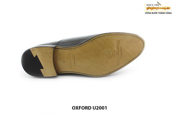 [Outlet Size 42] Giày tây nam cổ điển đế da bò Oxford U2001 005