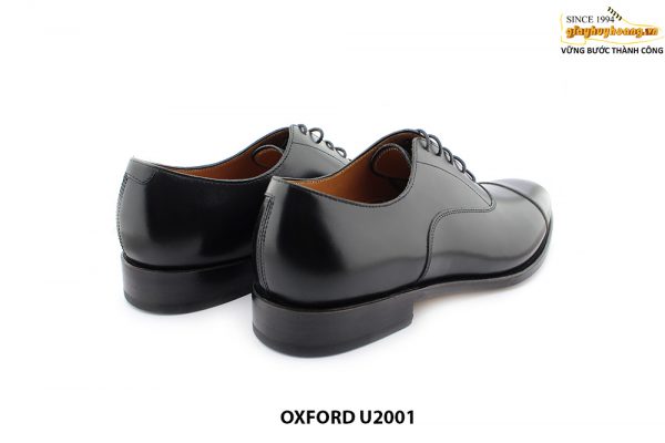 [Outlet Size 42] Giày tây nam cổ điển đế da bò Oxford U2001 004