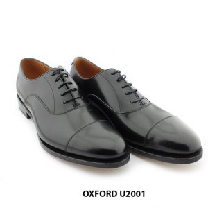 [Outlet Size 42] Giày tây nam cổ điển đế da bò Oxford U2001 002