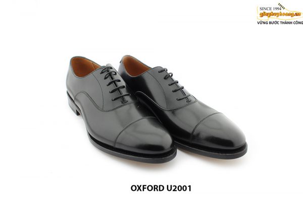 [Outlet Size 42] Giày tây nam cổ điển đế da bò Oxford U2001 002