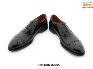 [Outlet size 42] Giày tây nam da bê Annonay Oxford U2002 003