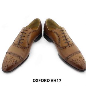 [Outlet] Giày da nam Brogues thủ công Oxford VH17 0013