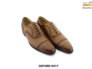 [Outlet] Giày da nam Brogues thủ công Oxford VH17 0012