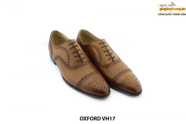 [Outlet] Giày da nam Brogues thủ công Oxford VH17 0012