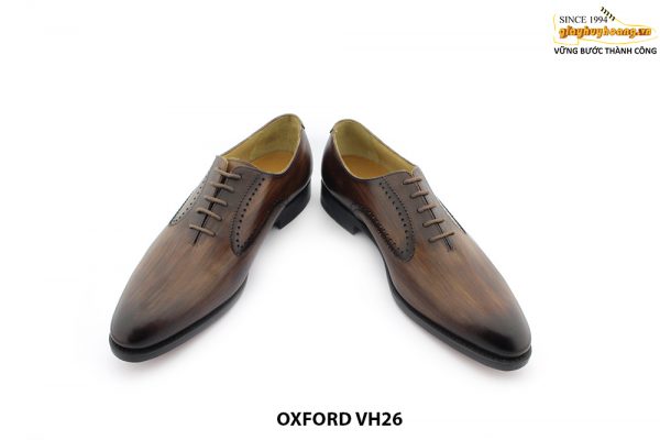 [Outlet size 42] Giày da nam màu thủ công Oxford VH26 002