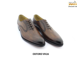 [Outlet size 42] Giày da nam màu thủ công Oxford VH26 001
