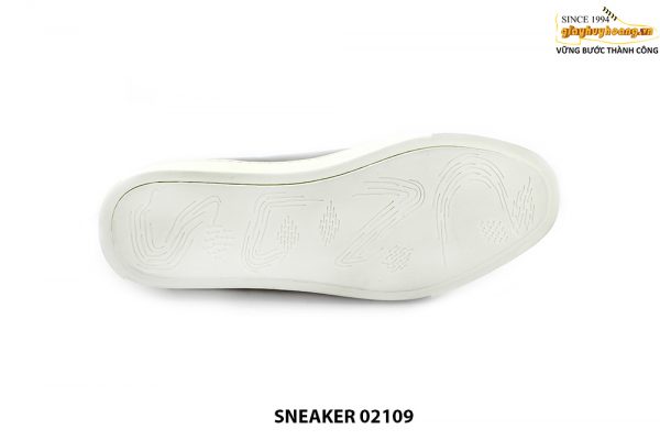 [Outlet size 42] Giày da nam thể thao cao cấp sneaker 02109 004