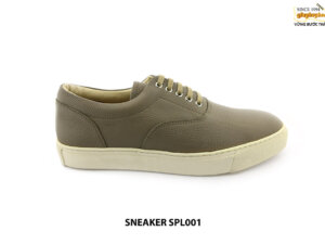 [Outlet size 44] Giày da nam sneaker trẻ trung SPL001 001