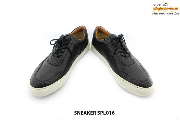 [Outlet size 41] Giày da nam đế bằng Sneaker SPL016 004