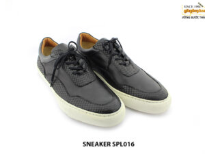 [Outlet size 41] Giày da nam đế bằng Sneaker SPL016 003